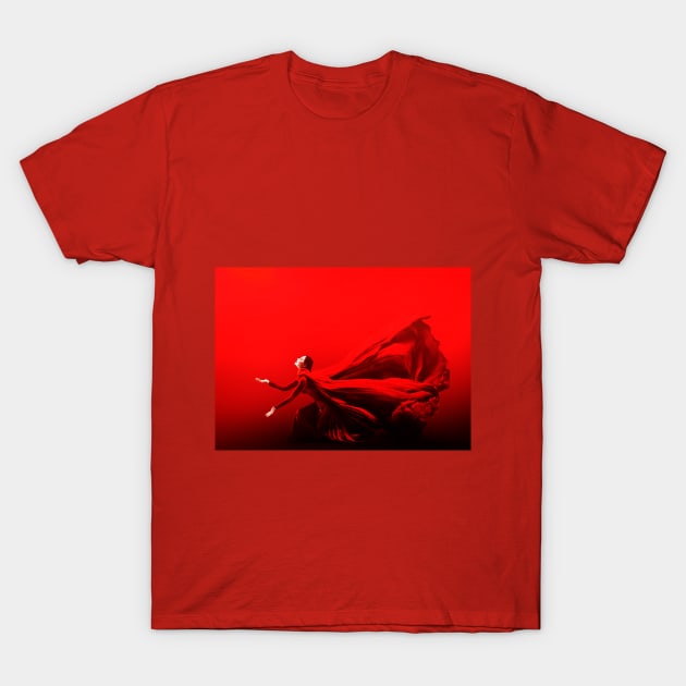 Vermilion T-Shirt by Masaki Hirokawa